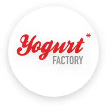 Logo de Yogurt Factory, enseigne partenaire Avomark