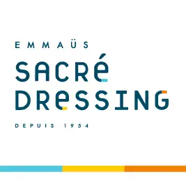 Logo de Emmaüs Sacré Dressing, enseigne partenaire Avomark