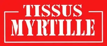Logo de TISSUS MYRTILLE, enseigne partenaire Avomark